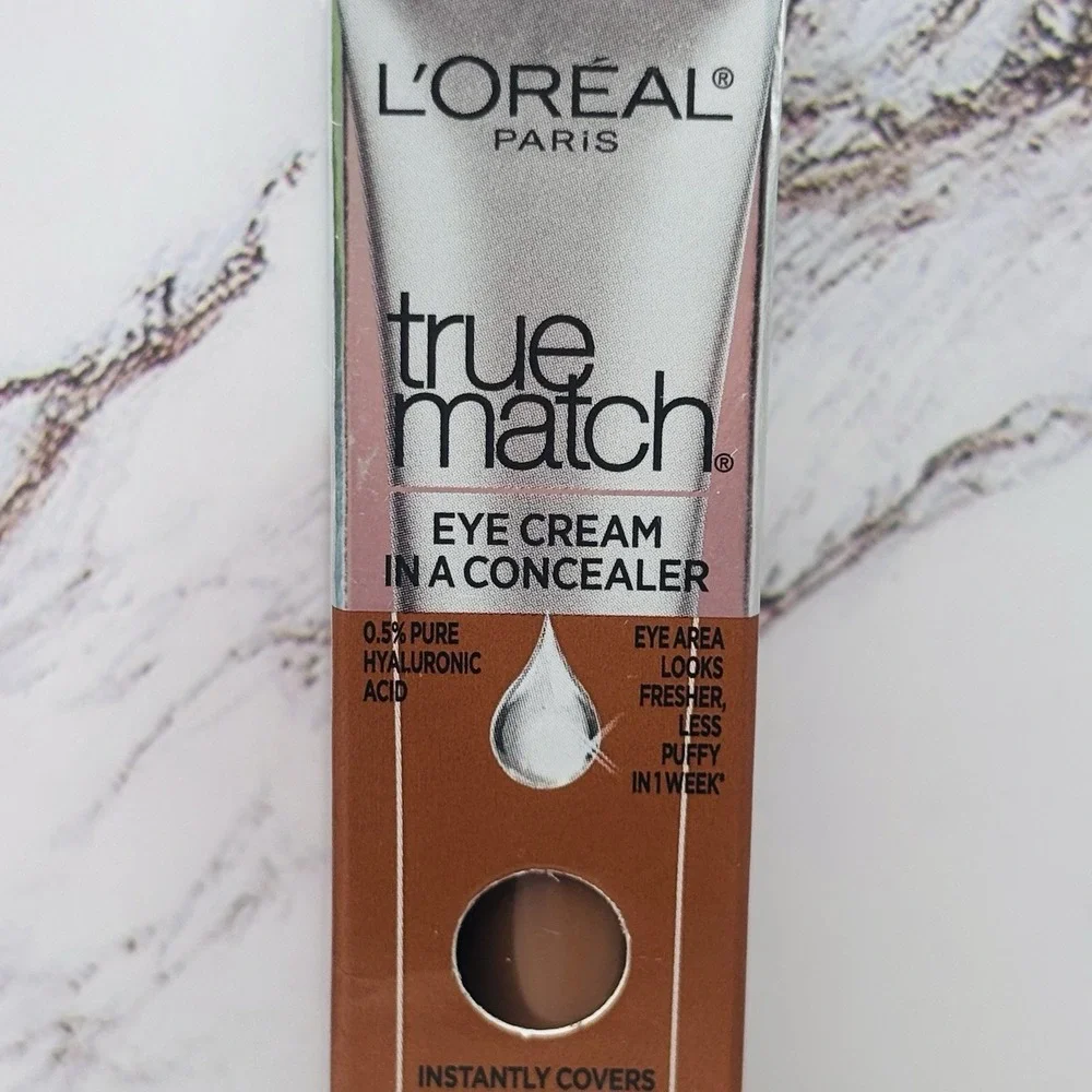 2 PACK! NEW L'Oréal True‎ Match Eye Cream Concealer N7-8 | NIP Fresh Stock